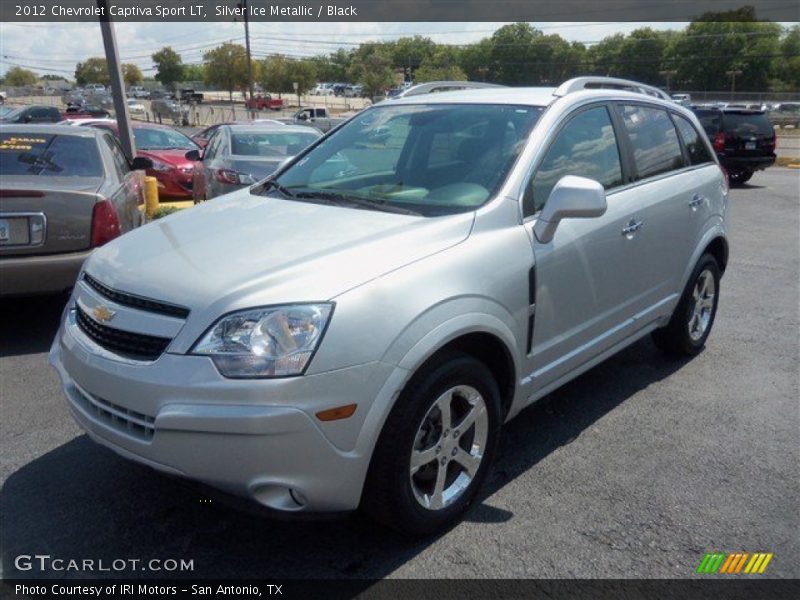 Silver Ice Metallic / Black 2012 Chevrolet Captiva Sport LT