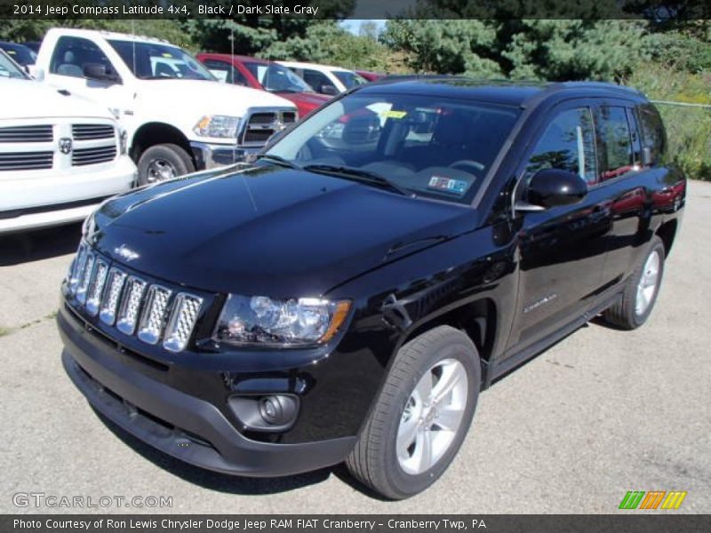 Black / Dark Slate Gray 2014 Jeep Compass Latitude 4x4