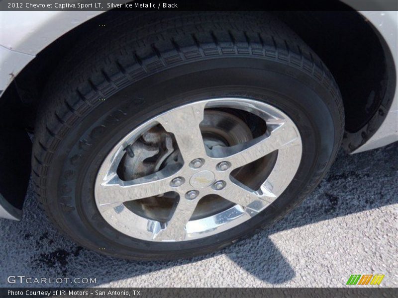 Silver Ice Metallic / Black 2012 Chevrolet Captiva Sport LT