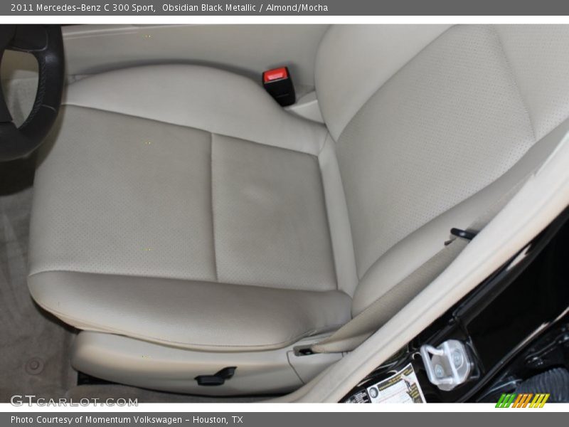 Obsidian Black Metallic / Almond/Mocha 2011 Mercedes-Benz C 300 Sport