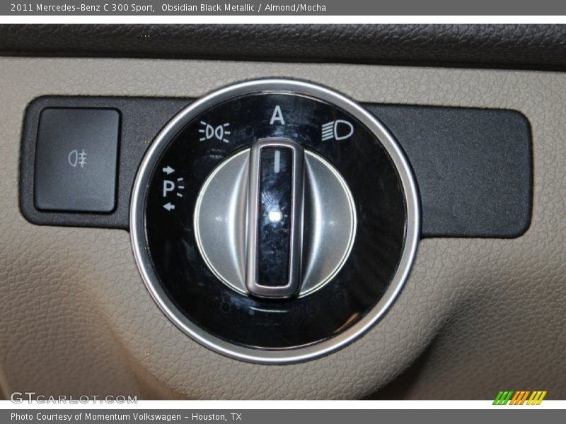 Obsidian Black Metallic / Almond/Mocha 2011 Mercedes-Benz C 300 Sport
