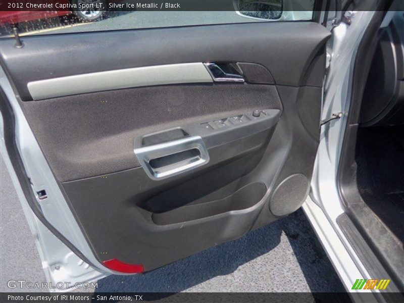 Silver Ice Metallic / Black 2012 Chevrolet Captiva Sport LT
