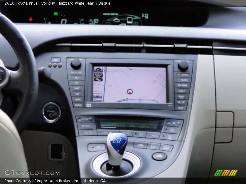 Blizzard White Pearl / Bisque 2010 Toyota Prius Hybrid IV