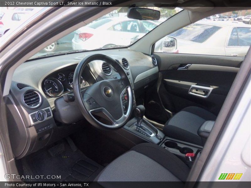 Silver Ice Metallic / Black 2012 Chevrolet Captiva Sport LT