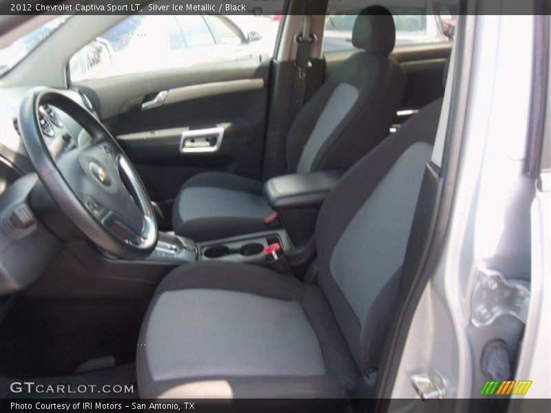 Silver Ice Metallic / Black 2012 Chevrolet Captiva Sport LT