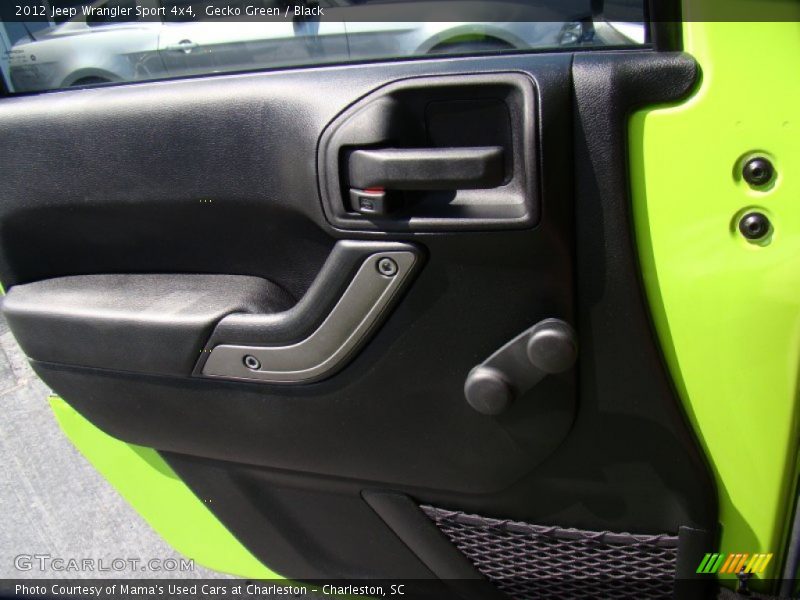 Gecko Green / Black 2012 Jeep Wrangler Sport 4x4