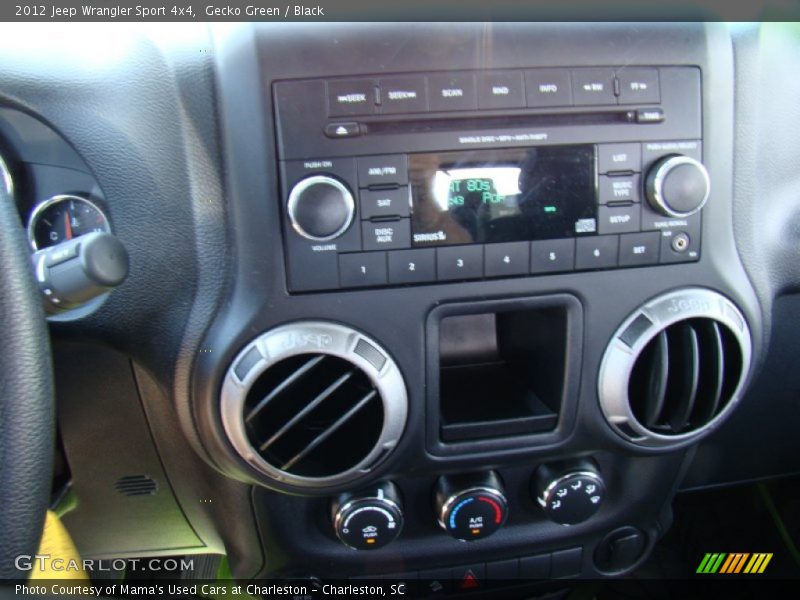 Gecko Green / Black 2012 Jeep Wrangler Sport 4x4
