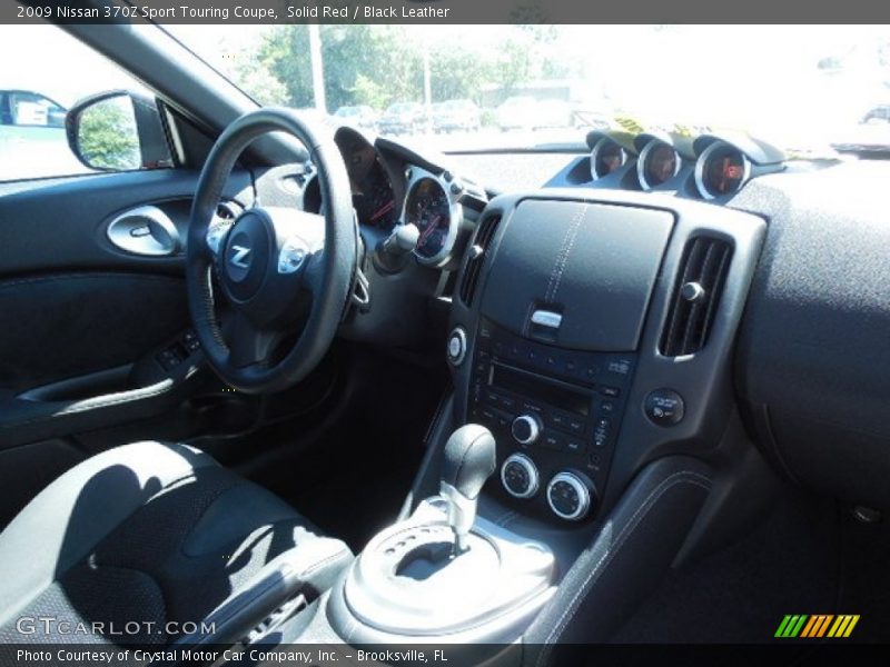 Solid Red / Black Leather 2009 Nissan 370Z Sport Touring Coupe