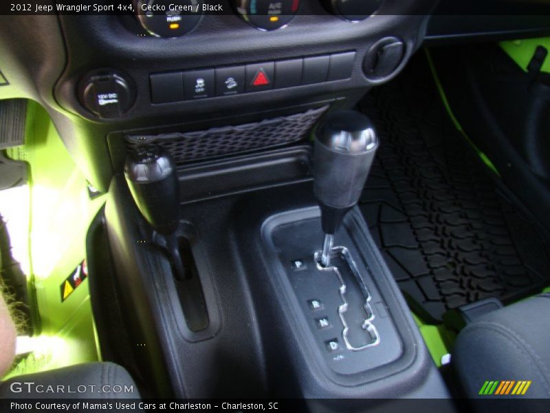 Gecko Green / Black 2012 Jeep Wrangler Sport 4x4