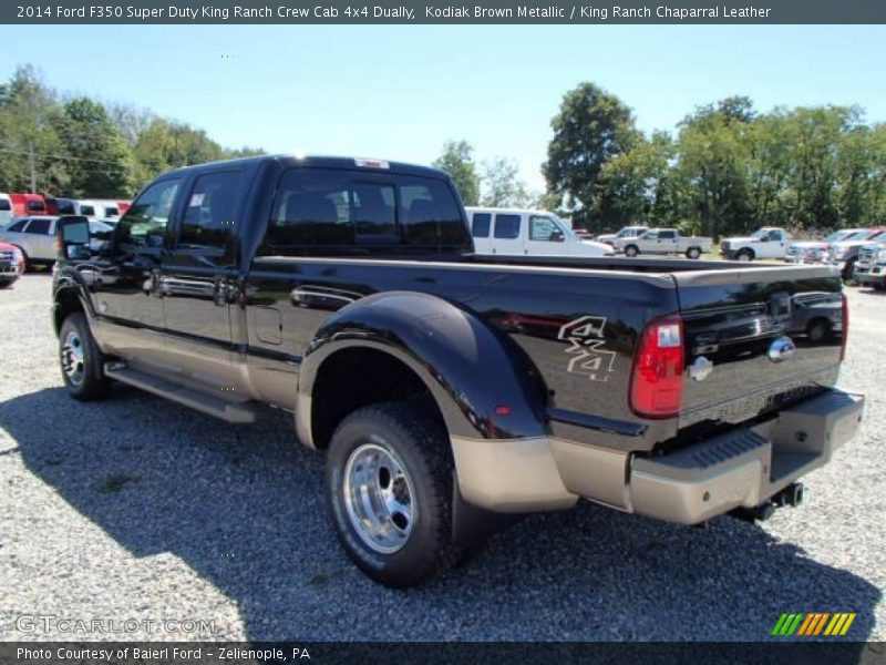 Kodiak Brown Metallic / King Ranch Chaparral Leather 2014 Ford F350 Super Duty King Ranch Crew Cab 4x4 Dually