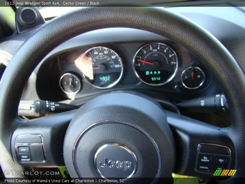 Gecko Green / Black 2012 Jeep Wrangler Sport 4x4