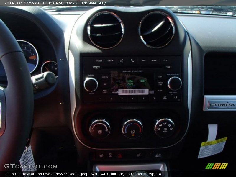 Black / Dark Slate Gray 2014 Jeep Compass Latitude 4x4