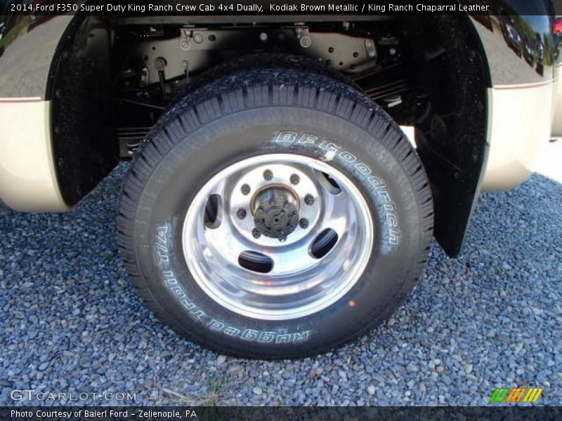  2014 F350 Super Duty King Ranch Crew Cab 4x4 Dually Wheel