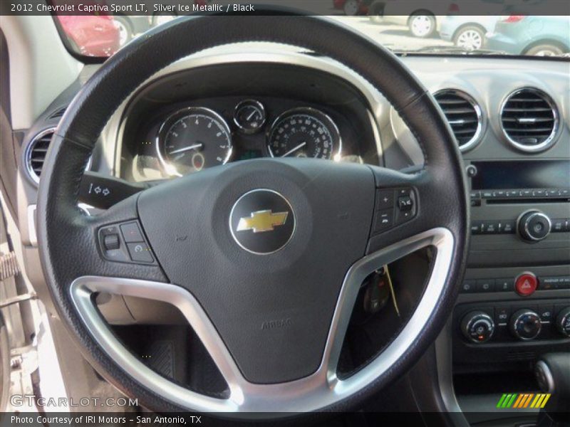 Silver Ice Metallic / Black 2012 Chevrolet Captiva Sport LT