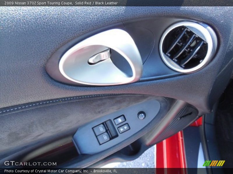 Solid Red / Black Leather 2009 Nissan 370Z Sport Touring Coupe
