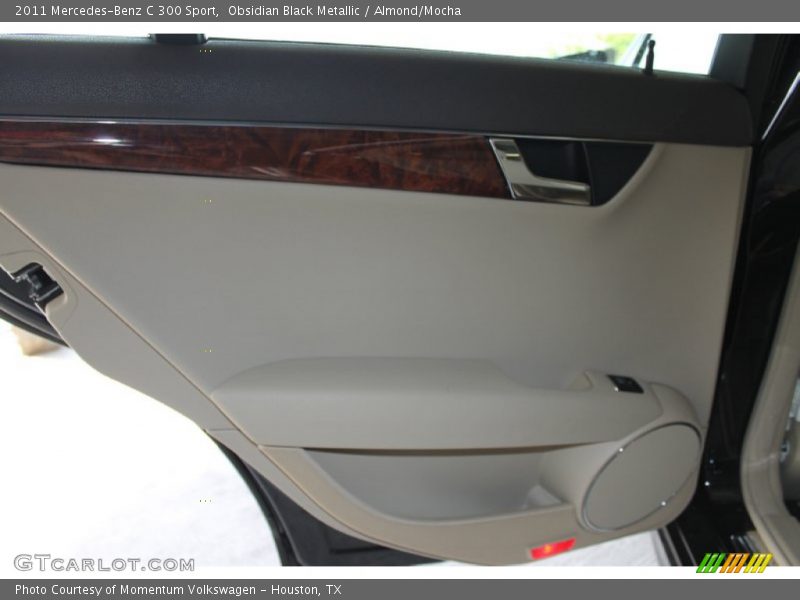 Obsidian Black Metallic / Almond/Mocha 2011 Mercedes-Benz C 300 Sport