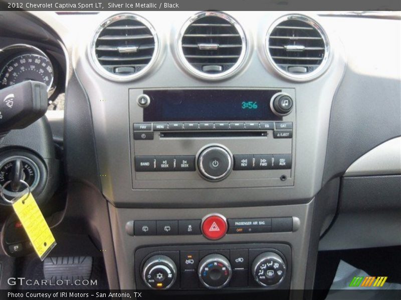 Silver Ice Metallic / Black 2012 Chevrolet Captiva Sport LT