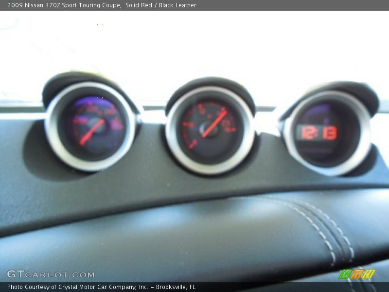 Solid Red / Black Leather 2009 Nissan 370Z Sport Touring Coupe