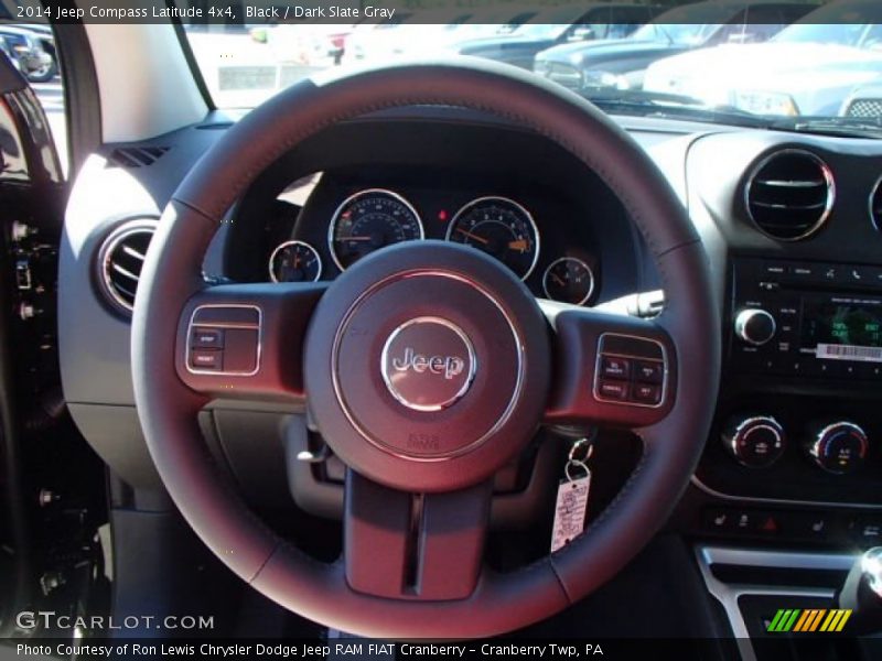 Black / Dark Slate Gray 2014 Jeep Compass Latitude 4x4