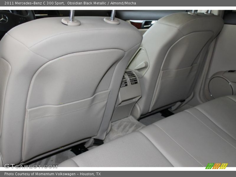 Obsidian Black Metallic / Almond/Mocha 2011 Mercedes-Benz C 300 Sport