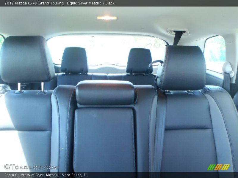 Liquid Silver Meatllic / Black 2012 Mazda CX-9 Grand Touring