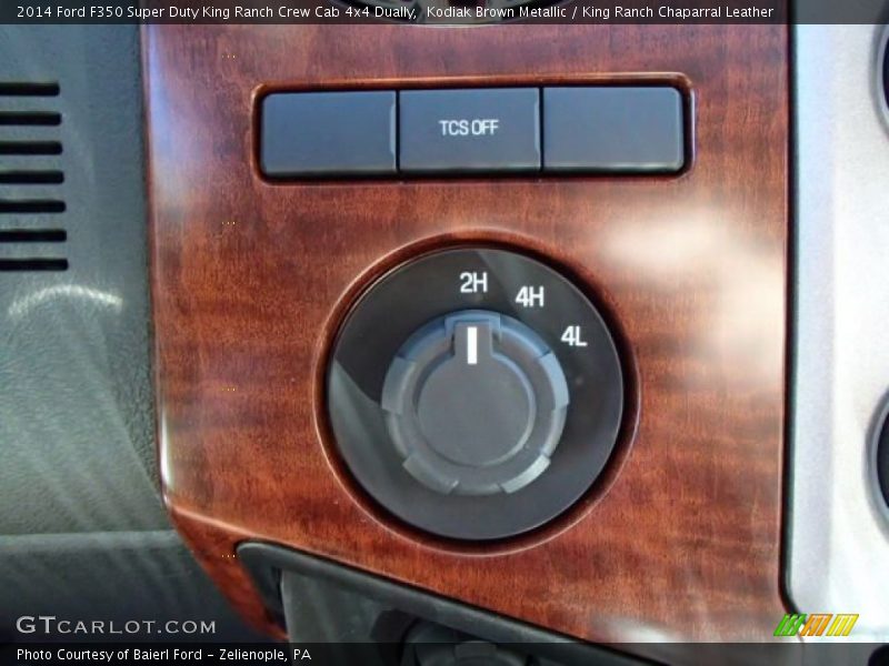Controls of 2014 F350 Super Duty King Ranch Crew Cab 4x4 Dually