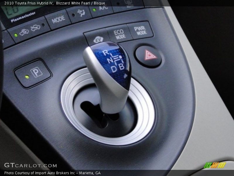 Blizzard White Pearl / Bisque 2010 Toyota Prius Hybrid IV