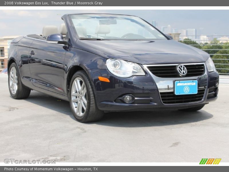 Thunder Blue / Moonrock Gray 2008 Volkswagen Eos Lux