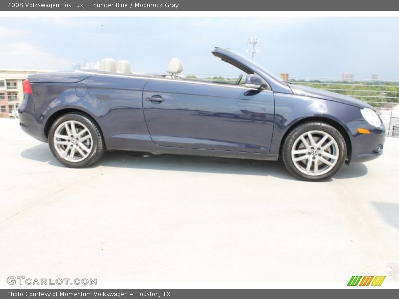 Thunder Blue / Moonrock Gray 2008 Volkswagen Eos Lux