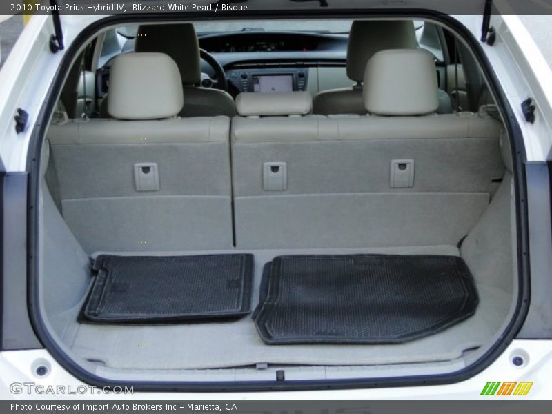 Blizzard White Pearl / Bisque 2010 Toyota Prius Hybrid IV