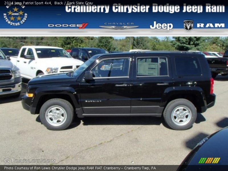 Black / Dark Slate Gray 2014 Jeep Patriot Sport 4x4