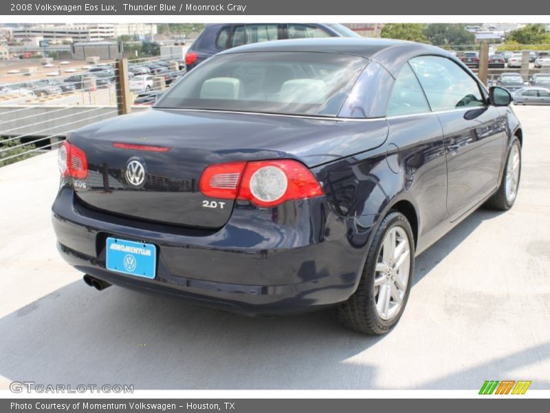 Thunder Blue / Moonrock Gray 2008 Volkswagen Eos Lux
