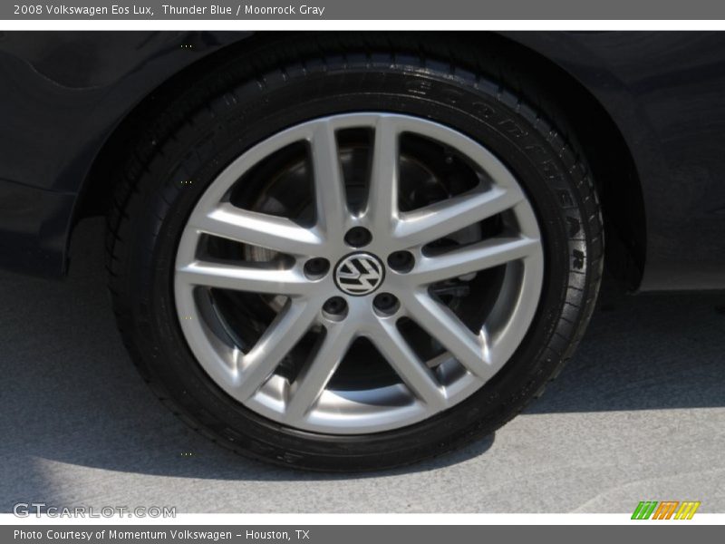 Thunder Blue / Moonrock Gray 2008 Volkswagen Eos Lux