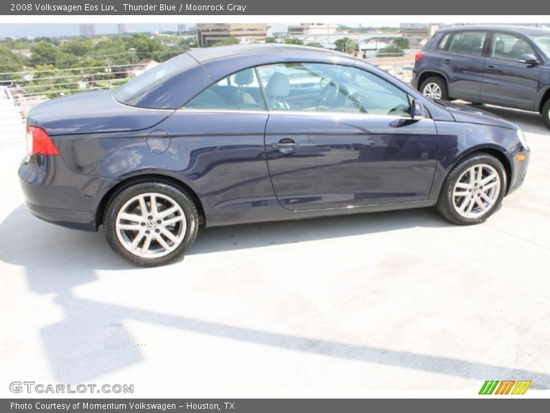 Thunder Blue / Moonrock Gray 2008 Volkswagen Eos Lux