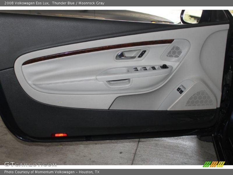 Thunder Blue / Moonrock Gray 2008 Volkswagen Eos Lux