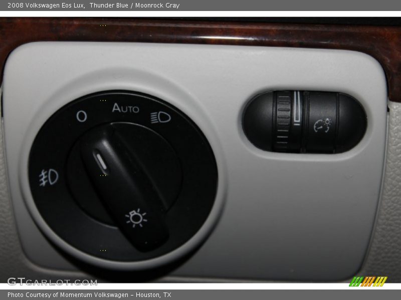 Thunder Blue / Moonrock Gray 2008 Volkswagen Eos Lux