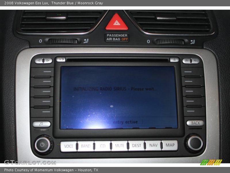 Thunder Blue / Moonrock Gray 2008 Volkswagen Eos Lux