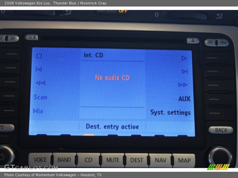 Thunder Blue / Moonrock Gray 2008 Volkswagen Eos Lux