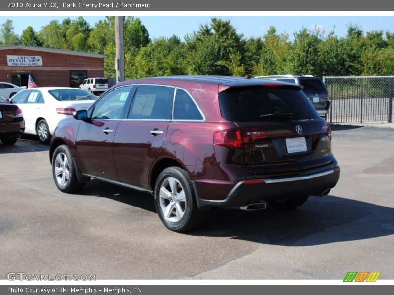 Dark Cherry Pearl / Parchment 2010 Acura MDX