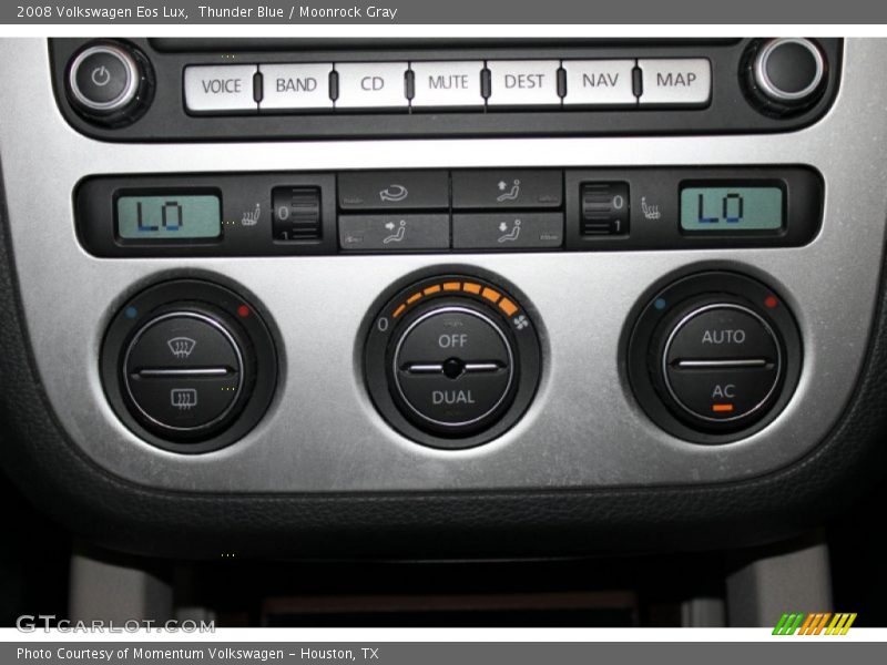Thunder Blue / Moonrock Gray 2008 Volkswagen Eos Lux