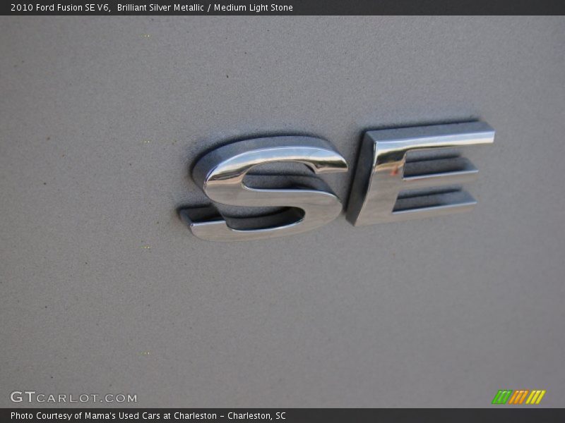 Brilliant Silver Metallic / Medium Light Stone 2010 Ford Fusion SE V6