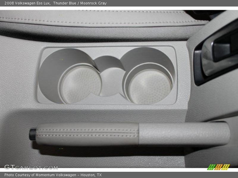 Thunder Blue / Moonrock Gray 2008 Volkswagen Eos Lux