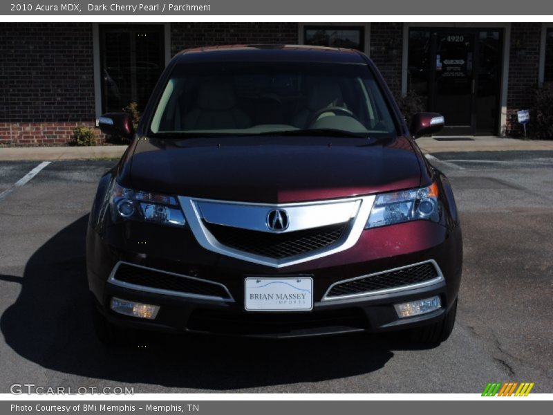 Dark Cherry Pearl / Parchment 2010 Acura MDX