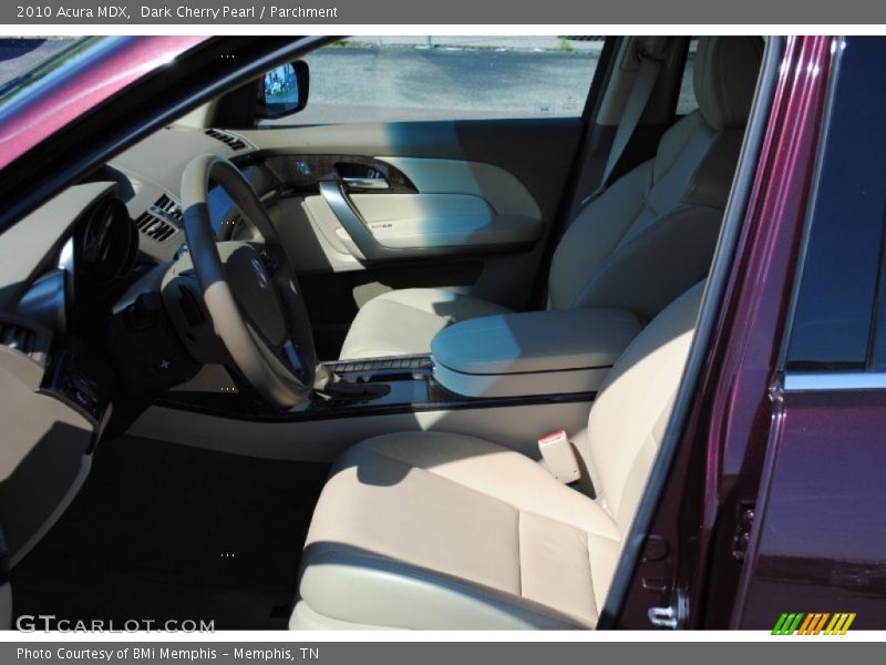 Dark Cherry Pearl / Parchment 2010 Acura MDX