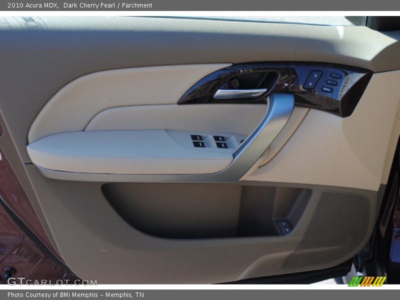 Dark Cherry Pearl / Parchment 2010 Acura MDX