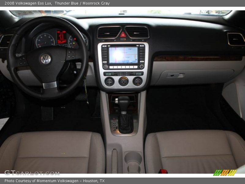 Thunder Blue / Moonrock Gray 2008 Volkswagen Eos Lux