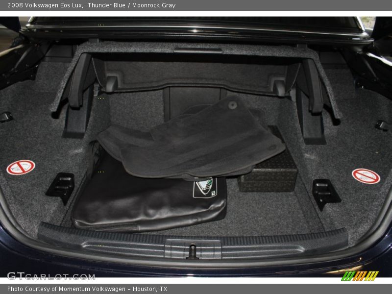 Thunder Blue / Moonrock Gray 2008 Volkswagen Eos Lux