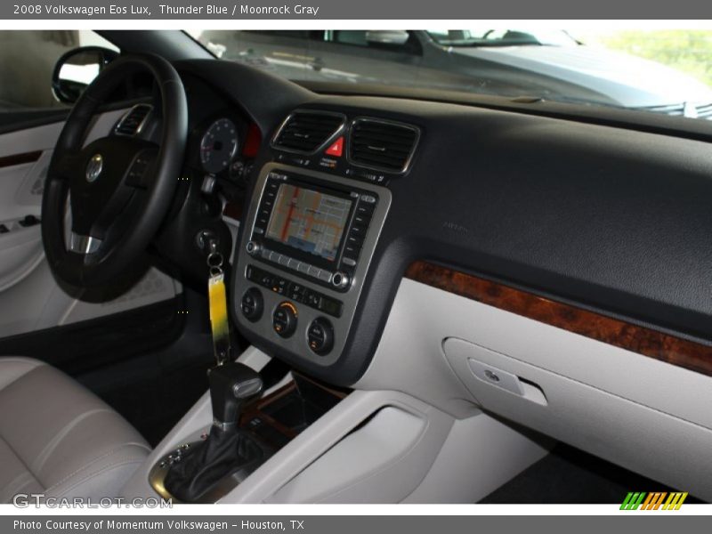 Thunder Blue / Moonrock Gray 2008 Volkswagen Eos Lux