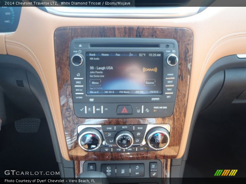 Controls of 2014 Traverse LTZ