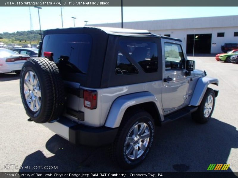 Billet Silver Metallic / Black 2014 Jeep Wrangler Sahara 4x4